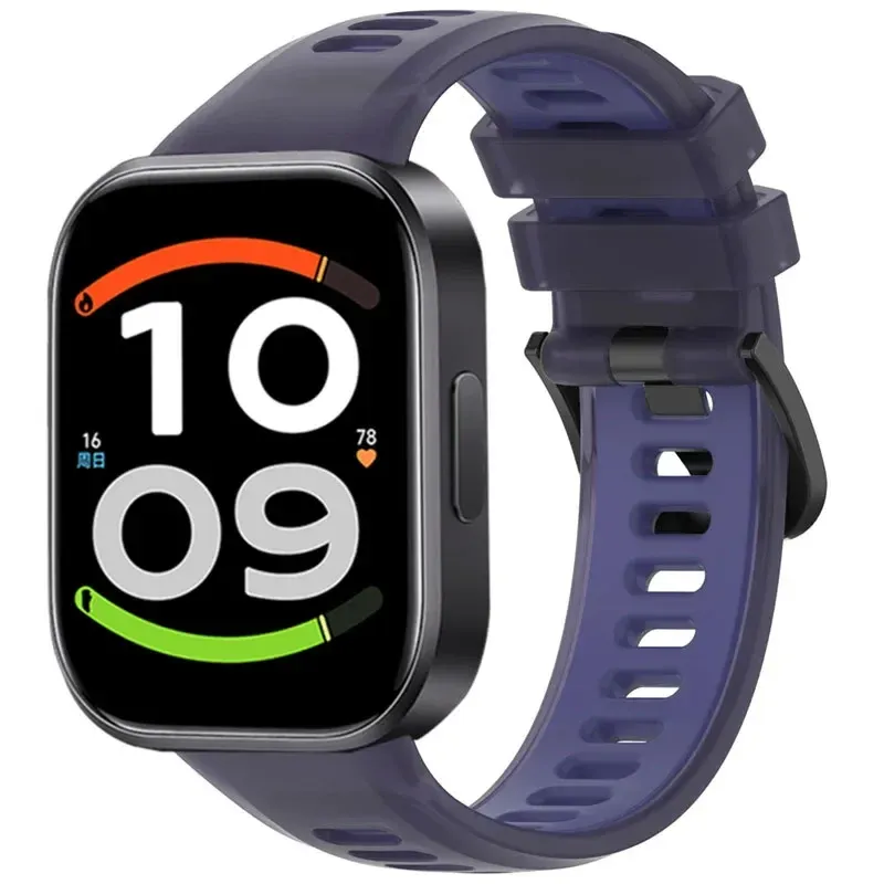 Bracelet montre silicone translucide