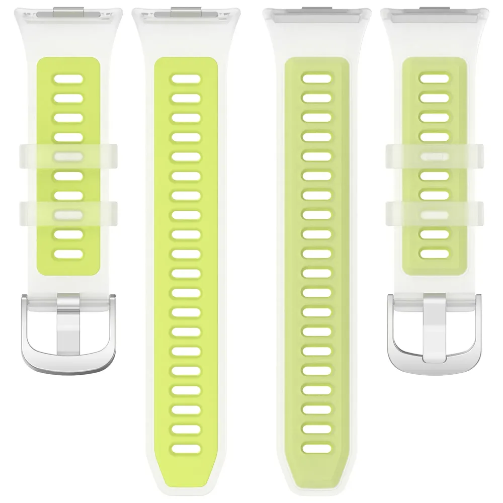 Bracelet montre silicone translucide