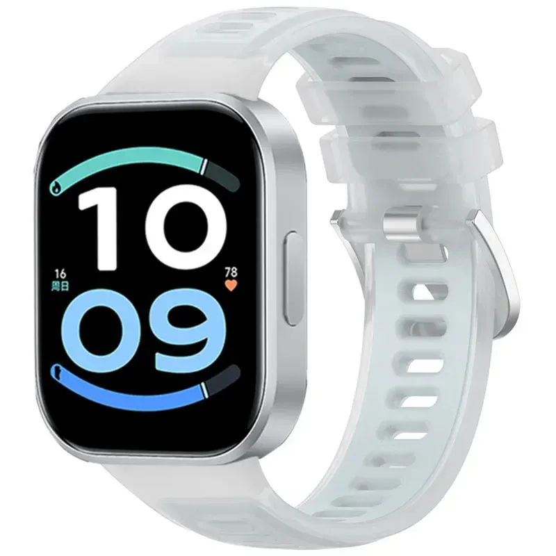 Bracelet montre silicone translucide