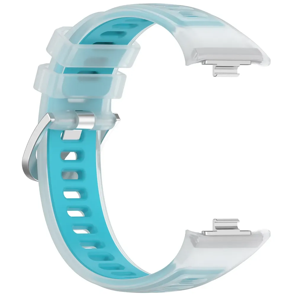 Bracelet montre silicone translucide