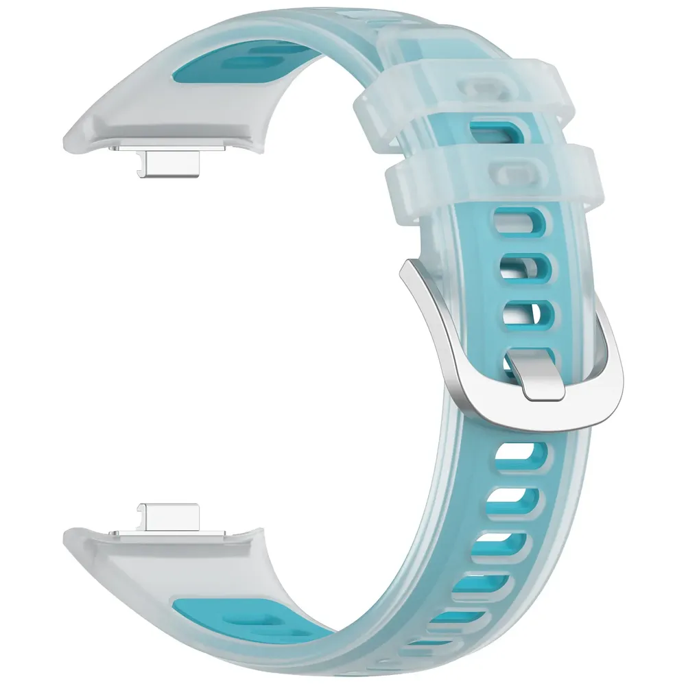 Bracelet montre silicone translucide