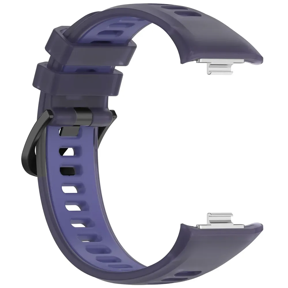 Bracelet montre silicone translucide