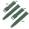 Bracelet montre silicone tropical 18 à 22 mm – 6