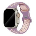 Bracelet montre sport silicone 38 à 49 mm pour Apple Watch – Couleur du bracelet 20 Purple Pink