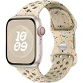 Bracelet montre sport silicone 38 à 49 mm pour Apple Watch – Couleur du bracelet A11 milk tea