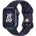 Bracelet montre sport silicone 38 à 49 mm pour Apple Watch – Couleur du bracelet A6 midnight blue