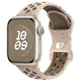 Bracelet montre sport silicone 38 à 49 mm pour Apple Watch – Couleur du bracelet B4 Sandstone