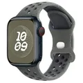 Bracelet montre sport silicone 38 à 49 mm pour Apple Watch – Couleur du bracelet B5 Army pants khaki