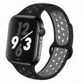 Bracelet montre sport silicone 38 à 49 mm pour Apple Watch – Couleur du bracelet Black-gray 2
