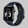 Bracelet montre sport silicone 38 à 49 mm pour Apple Watch – Couleur du bracelet mid blue black16