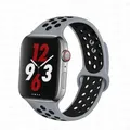 Bracelet montre sport silicone 38 à 49 mm pour Apple Watch – Couleur du bracelet Obsidian-Black 54