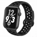 Bracelet montre sport silicone 38 à 49 mm pour Apple Watch – Couleur du bracelet Obsidian-black 20