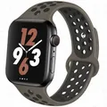 Bracelet montre sport silicone 38 à 49 mm pour Apple Watch – Couleur du bracelet Olive Khaki 60