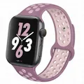 Bracelet montre sport silicone 38 à 49 mm pour Apple Watch – Couleur du bracelet violet plum fog18