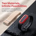 Bracelet montre sport silicone nylon pour Google Fitbit Air – 4