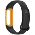 Bracelet montre sport silicone nylon pour Google Fitbit Air – Band Color Black yellow
