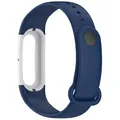 Bracelet montre sport silicone nylon pour Google Fitbit Air – Band Color Midnight Blue White