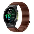 Bracelet nylon 18 à 22 mm pour Garmin Forerunner – Couleur du bracelet Brown