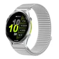 Bracelet nylon 18 à 22 mm pour Garmin Forerunner – Couleur du bracelet Grey