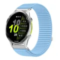 Bracelet nylon 18 à 22 mm pour Garmin Forerunner – Couleur du bracelet Light blue