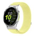 Bracelet nylon 18 à 22 mm pour Garmin Forerunner – Couleur du bracelet Yellow