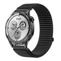 Bracelet nylon 18 à 22 mm pour Huawei et Amazfit – Couleur du bracelet Black