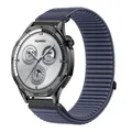 Bracelet nylon 18 à 22 mm pour Huawei et Amazfit – Couleur du bracelet Dark blue gray