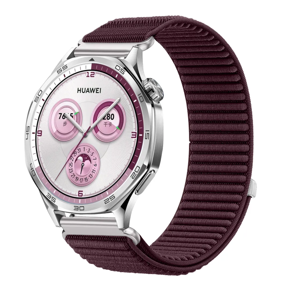 Bracelet nylon 18 à 22 mm pour Huawei et Amazfit