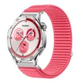 Bracelet nylon 18 à 22 mm pour Huawei et Amazfit – Couleur du bracelet Rose-red