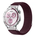 Bracelet nylon 18 à 22 mm pour Huawei et Amazfit – Couleur du bracelet Wine red