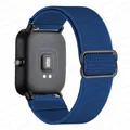 Bracelet nylon 20 à 22 mm pour Amazfit GTS et GTR – Couleur du bracelet bleu marine