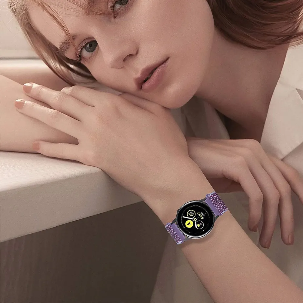 Bracelet nylon 20 à 22 mm pour Amazfit GTS et GTR
