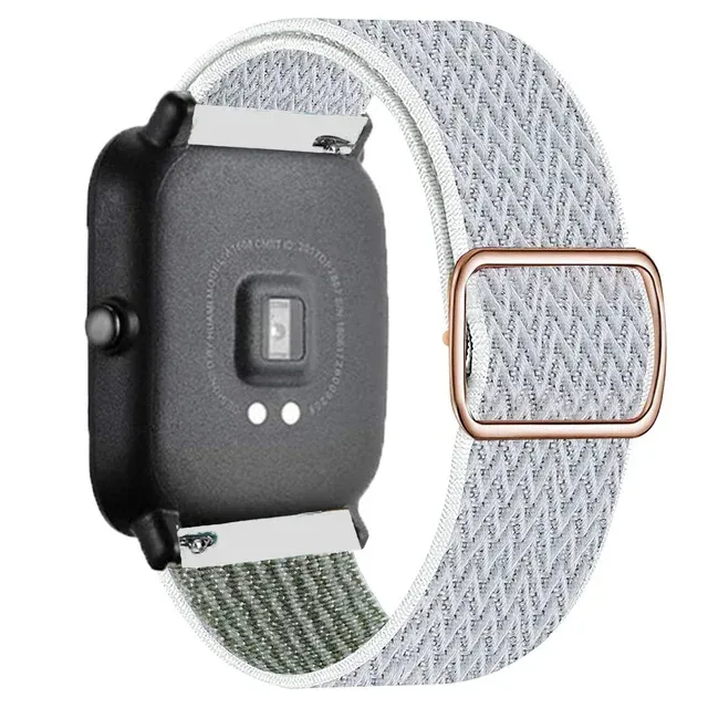 Bracelet nylon 20 à 22 mm pour Amazfit GTS et GTR