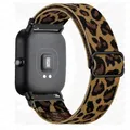 Bracelet nylon 20 à 22 mm pour Amazfit GTS et GTR – Couleur du bracelet guépard brun