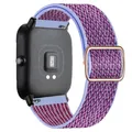 Bracelet nylon 20 à 22 mm pour Amazfit GTS et GTR – Couleur du bracelet Lilas