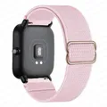Bracelet nylon 20 à 22 mm pour Amazfit GTS et GTR – Couleur du bracelet Rose clair