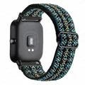 Bracelet nylon 20 à 22 mm pour Amazfit GTS et GTR – Couleur du bracelet Tourquise de Bohême