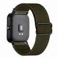 Bracelet nylon 20 à 22 mm pour Amazfit GTS et GTR – Couleur du bracelet Vert armée