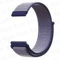 Bracelet nylon 20 et 22 mm pour Samsung et Huawei – Couleur du bracelet 1 midnight blue