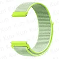 Bracelet nylon 20 et 22 mm pour Samsung et Huawei – Couleur du bracelet 12 light yellow