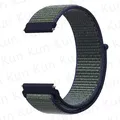 Bracelet nylon 20 et 22 mm pour Samsung et Huawei – Couleur du bracelet 18 Deep fog gray
