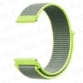 Bracelet nylon 20 et 22 mm pour Samsung et Huawei – Couleur du bracelet 2 Light yellow