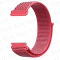 Bracelet nylon 20 et 22 mm pour Samsung et Huawei – Couleur du bracelet 23 Hibiscus pink