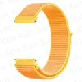 Bracelet nylon 20 et 22 mm pour Samsung et Huawei – Couleur du bracelet 40 light yellow
