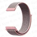 Bracelet nylon 20 et 22 mm pour Samsung et Huawei – Couleur du bracelet 5 Pink sand