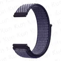 Bracelet nylon 20 et 22 mm pour Samsung et Huawei – Couleur du bracelet 61 Heart Violet