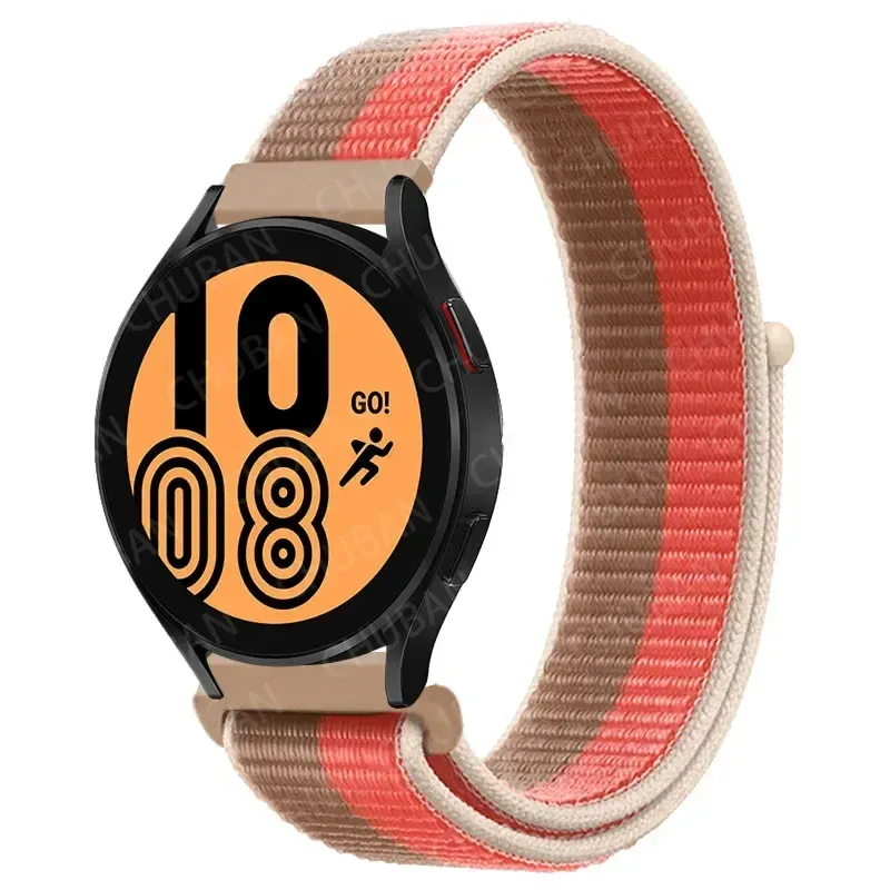 Bracelet nylon 20 et 22 mm pour Samsung et Huawei