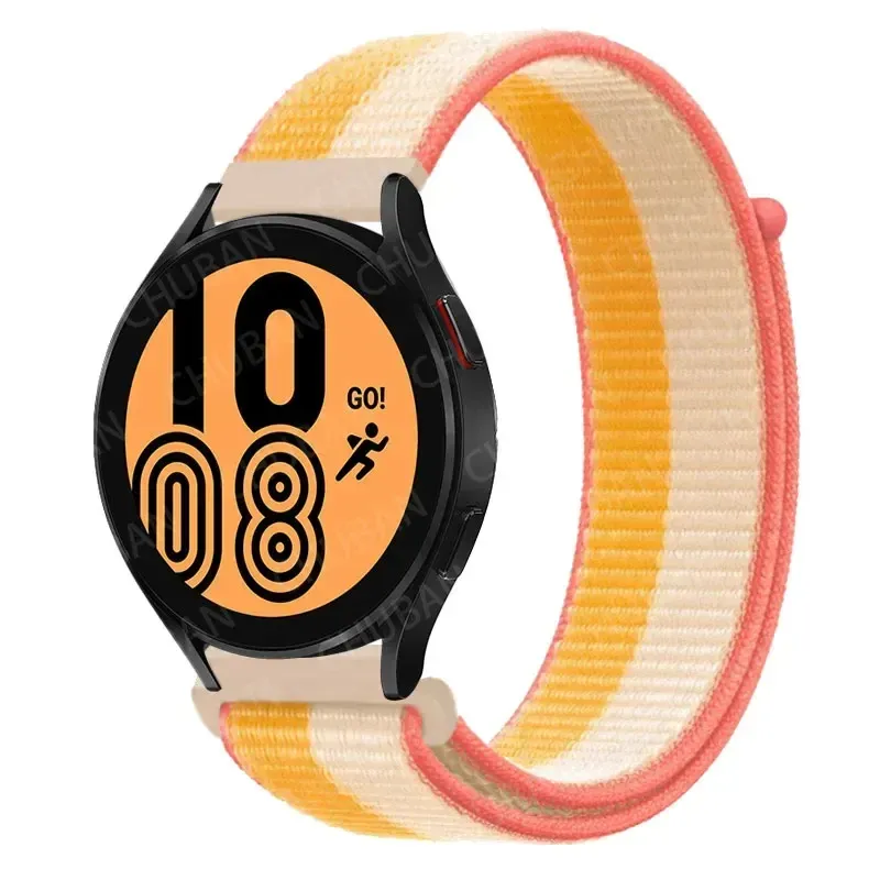 Bracelet nylon 20 et 22 mm pour Samsung et Huawei