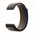 Bracelet nylon 20 et 22 mm pour Samsung et Huawei – Couleur du bracelet Nik pride 91