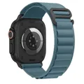 Bracelet nylon Alpine 38 à 49 mm pour Apple Watch – Couleur du bracelet Light Blue-Black